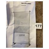 BANNER STAND ON FABRIC