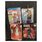 GROUP OF NEW HALLOWEEN COSTUMES