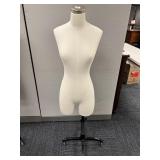 MANNEQUIN FEMALE IRON BASE W/ FOOT CONTROL