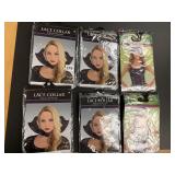 LACE COLLAR, WAIST CINCHER