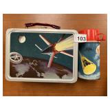 THERMOS BRAND SPACE SHUTTLE LUNCH BOX WITH