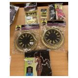 PIPETTE DRESS, JUMBO CLOCK NECKLACE, FLY GIRL