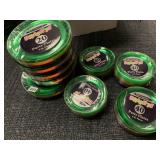 100 BRIGHT PLASTIC PLATES, 160 SMALL PLATES