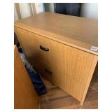 2 DRAWER LATERAL FILE CABINET 36" W X 19.5" D