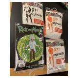 MORPH SUITS, RICK & MORTY COSTUMES