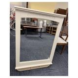 CREAM COTTAGE MIRROR