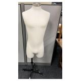 MANNEQUIN FEMALE IRON BASE W/ FOOT CONTROL