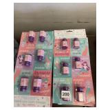 9 PACKS MERMAID CARDS W/ BUBBLES