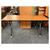 VERSTEEL STOWAWAY WORK/CONFERENCE TABLES W/