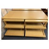 DISPLAY TABLES HIGH-END W/6 PULL OUTS 4 DRAWERS