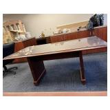 CHERRY CONFERENCE TABLE 30" H X 72" W X 36" D -
