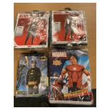 COSTUME STAR WARS ADULT REY, L & XL BATMAN & IRON