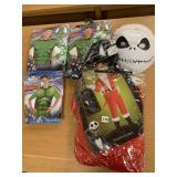 XX LARGE CREEPY SANTA, HULK HOODY, T-SHIRT