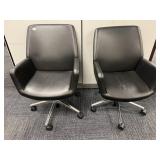 STEELCASE ADJ. BACK AND HEIGHT CONFERENCE CHAIRS
