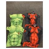 CHILD L/ XL HULK SPIDERMAN SHIRTS