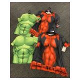 CHILD L/ XL HULK SPIDERMAN SHIRTS