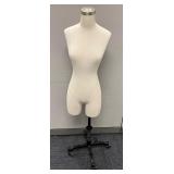 MANNEQUIN FEMALE IRON BASE W/ FOOT CONTROL