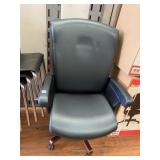 NATIONAL SUPPLE LEATHER OFFICE CHAIR VERY SUPPLE