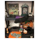 HALLOWEEN SIGN, COFFIN, PUMPKIN, ETC.