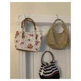 3 PURSES LOOK UNUSED 1 WITH TAGS