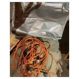 TARP AND EXTENSION CORD
