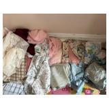 LINENS CURTAINS, FABRIC