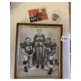 1987 NOTRE DAME FOOTBALL PICTURE, PRO FOOTBALL