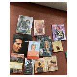 BOOKS SPARE, JFK & JACKIE, ETC.