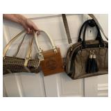 CIGAR BOX AND HANDBAGS