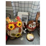 OWL TEAPOT AND MISC.