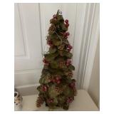 TOPIARY TREE W/ SMALL PINECONES