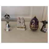 COBALT EGG MUSICAL, SNOW FIGURES, BELLS