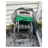HOSE CADDY W/ HOSE AND COVER