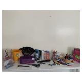 FAN, SCISSORS, SECRET STUFF, PENS B98