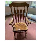 ARROW BACK ROCKING CHAIR STENCILED