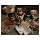 PAINTING SUPPLIES AND PAINTS
