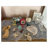 GORHAM CRYSTAL BOWL, ANGEL DAMAGED WING ETC.