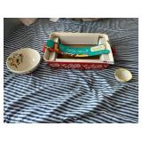 CASSEROLE, BOWL, ETC.