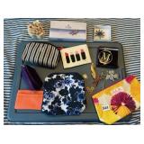 COSMETIC BAGS, KEY CHAIN ETC.