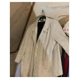 MARIEL JACKET W/ PIN, BELSOIE EVENING GOWN W/