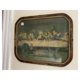 LAST SUPPER IN GLASS FRAME - MOZETTI