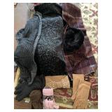 KRISTEN BLAKE SCARF, GLOVES, ETC.