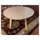 SHELL TOP TABLE SIDE TABLE