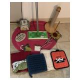 SWIFFER, POTHOLDER, PAPER TOWEL HOLDER, ETC.