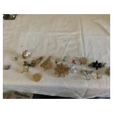 GOLD FILLED PIN, BRACELETS, ETC.