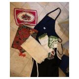 APRON, TABLE CLOTHES