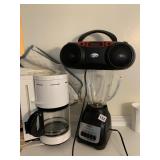 BLENDER COFFEE MAKER, RADIO