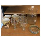 CHERUB MUGS, GLASSES, BOWL