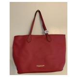 JONES NY RED LEATHER PURSE