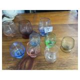 COLORED SHOT GLASSES